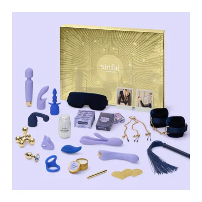 Sinful Premium Julkalender 2026 i översikten över sexjulkalendrar och adventsboxar (produktfoto från Sinful)